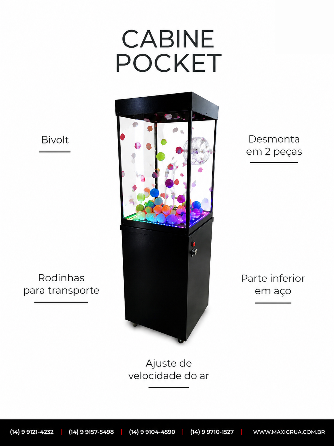 Cabine Pocket - Maxi Grua