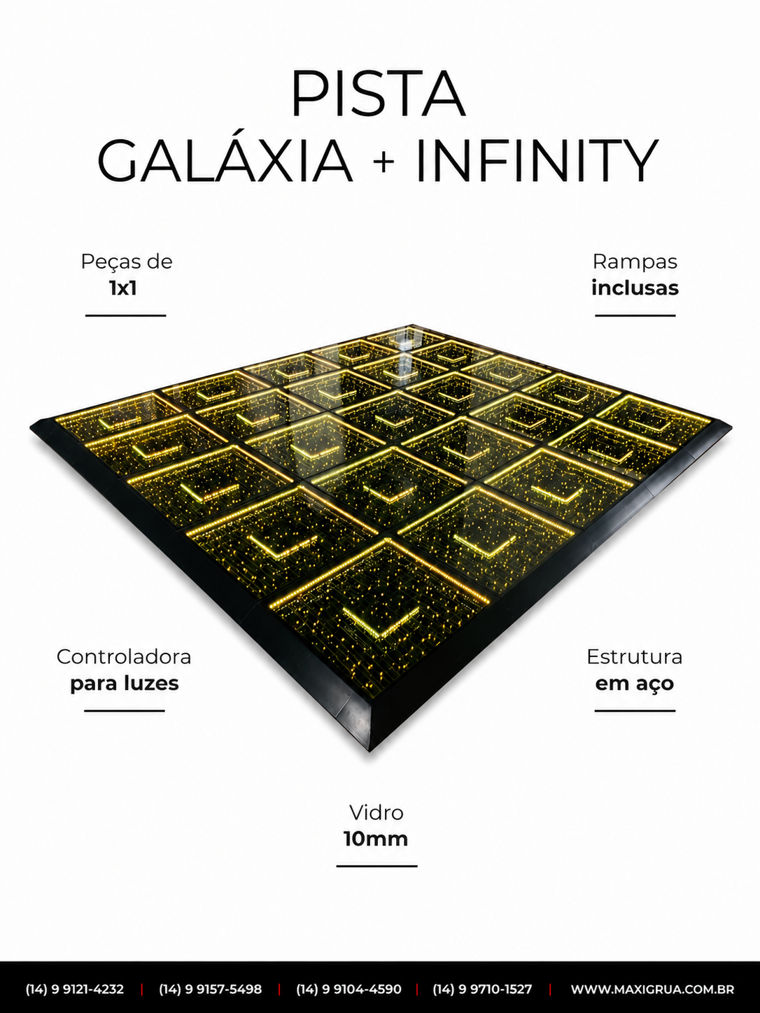 Pista Galáxia + Infinity - Maxi Grua