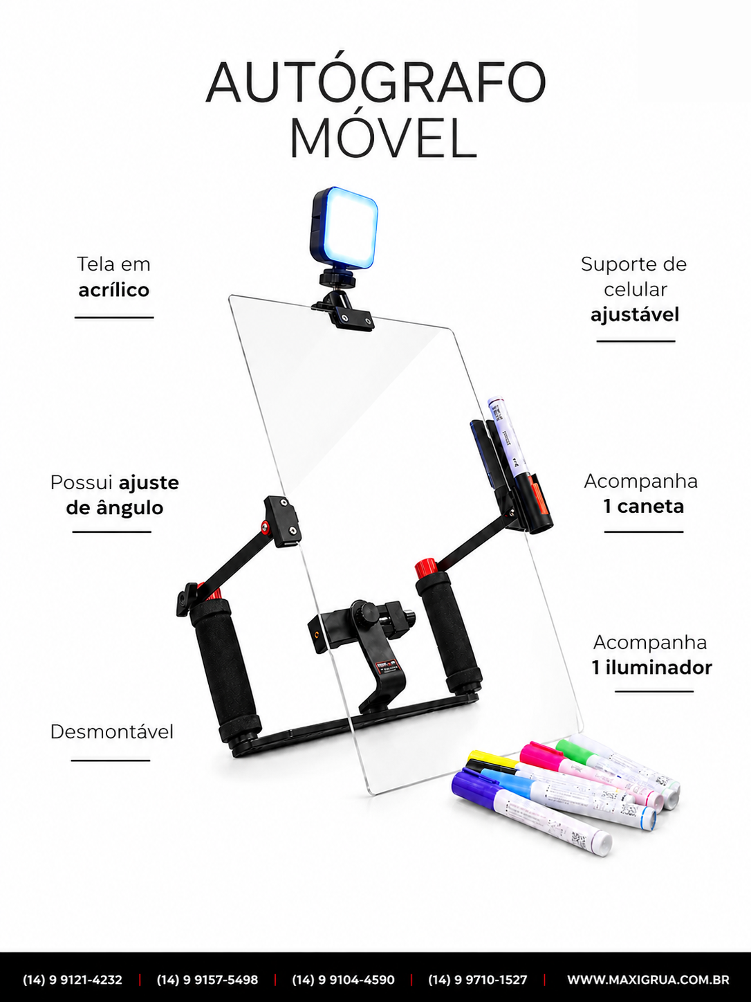 Autógrafo Móvel - Maxi Grua