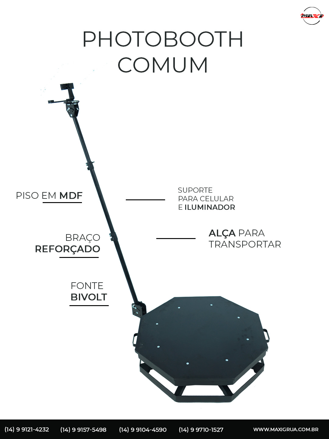 Plataforma Comum - Maxi Grua